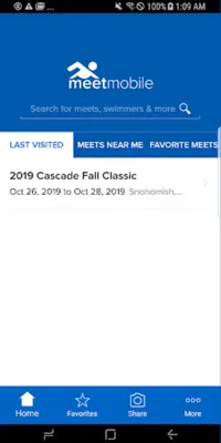 Meet Mobile Swim android App screenshot 4